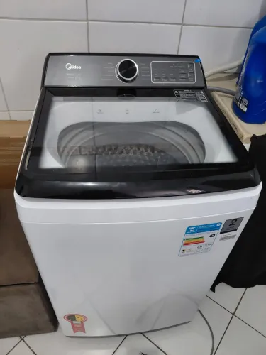 Lavadora de Roupas Midea 12kg 10 Programas de Lavagem