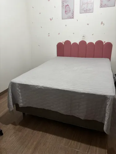 Cama casal com molas base + colchão