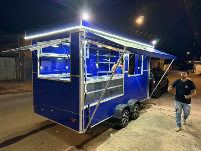 Trailer food truck
