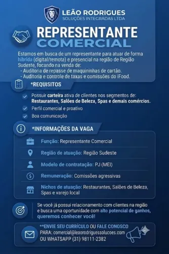 Representante Comercial / Vendedor