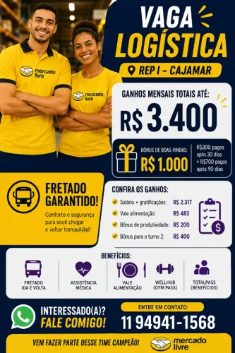 Operador de logistica (Mercado Livre)