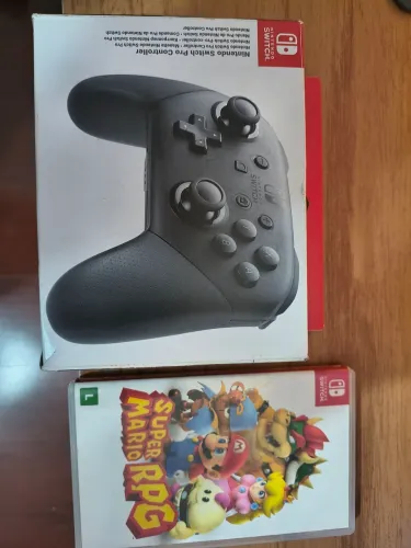 Vendo Jogo Mario Nintendo Switch e Controle Original