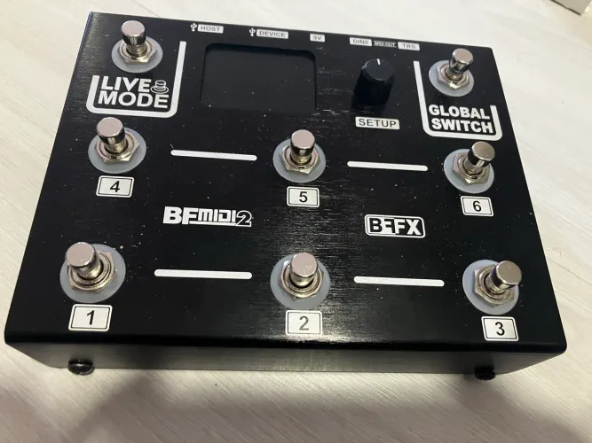Controladora midi bffx midi2