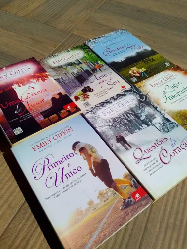 Kit 6 livros de Emily Giffin