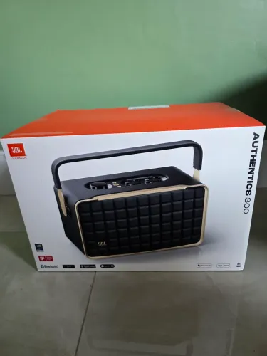 Caixa de Som JBL Authentics 300 nova nota e garantia