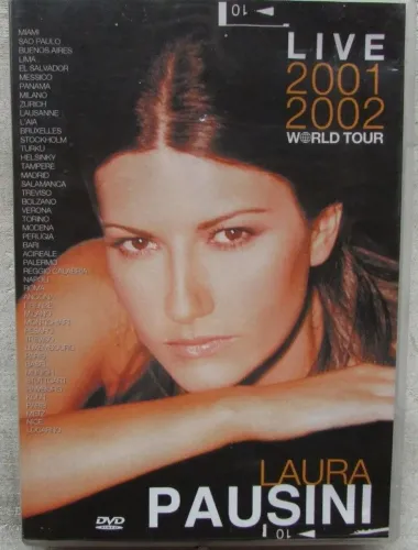 Dvd Laura Pausini, Live 2001 2002.