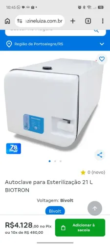 Autoclave profissional