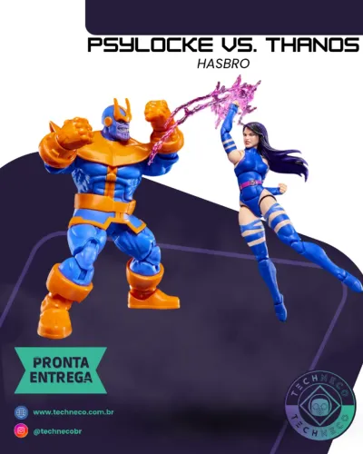 PSYLOCKE VS. THANOS - HASBRO