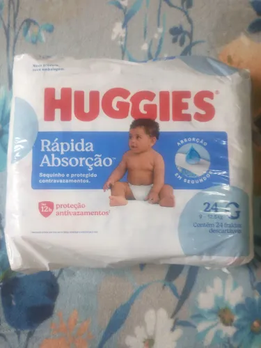 Fraldas Huggies G 24 fraldas 
