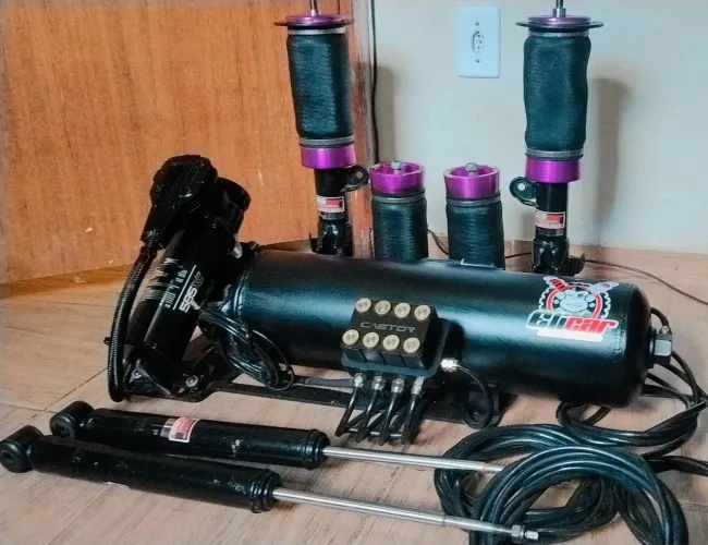 Suspensão a ar da Castor 