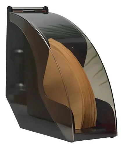 suporte porta-filtros de café em acrílico