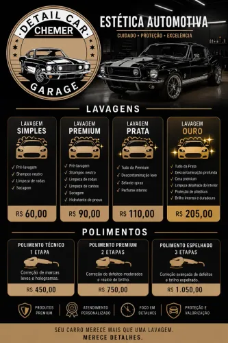 Cuidados automotivos- estética automotiva- lavagem e polimento e martelinho de ouro