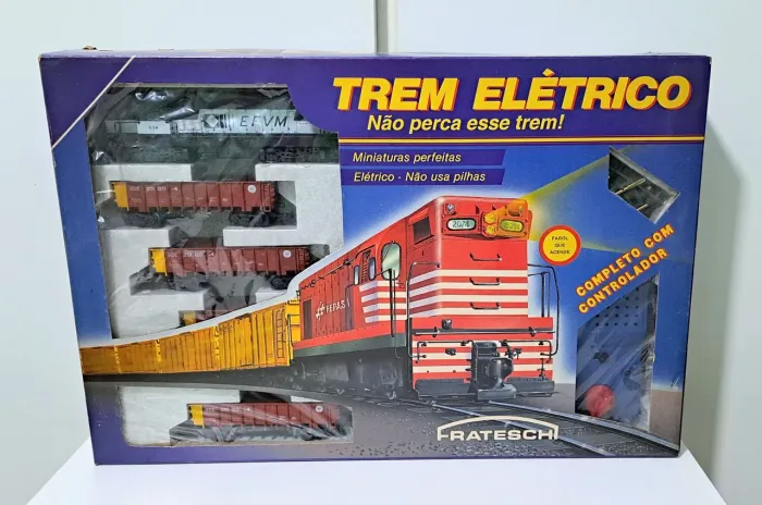 Kit c/ Trem Elétrico - Frateschi - Ferromodelismo
