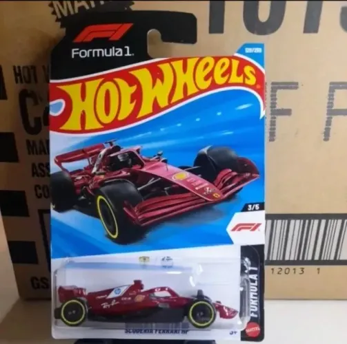 Hotwheels Hot Wheels Scuderia Ferrari F1 Fórmula 1 2026 Vermelho K