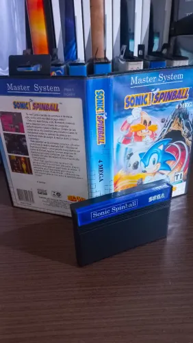 Sonic Spinball Master System Tectoy