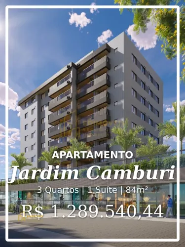 Viva o equilíbrio perfeito em Jardim Camburi: apartamento com varanda iluminada!