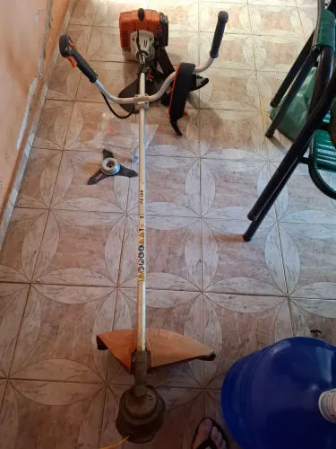 Roçadeira stihl a gasolina 120 super nova