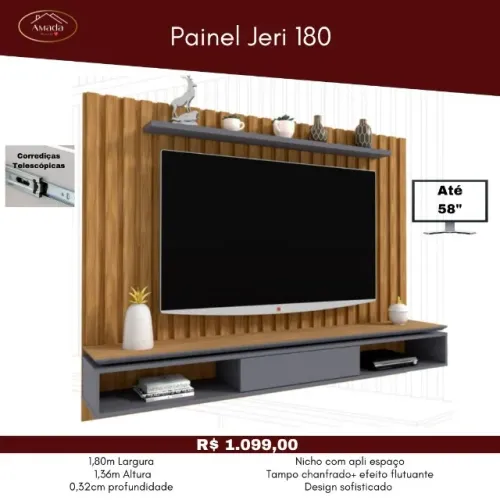 Painel Jeri 180, a pronta entrega