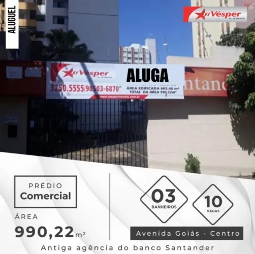 Prédio Comercial - Av. Goiás Esq. C/ Av. Paranaíba - Centro