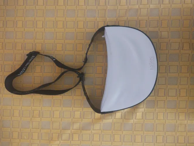 Bolsa Melissa Meia Lua Branco/Preto