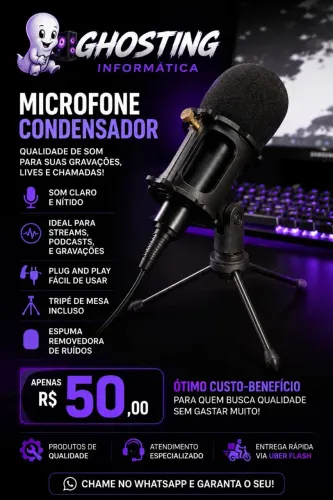 Microfone Condensador
