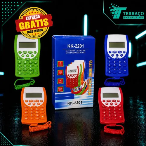 CALCULADORA ELETRÔNICA KK-2201
