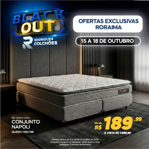 Cama Queen molas ensacadas piloow Touch externo