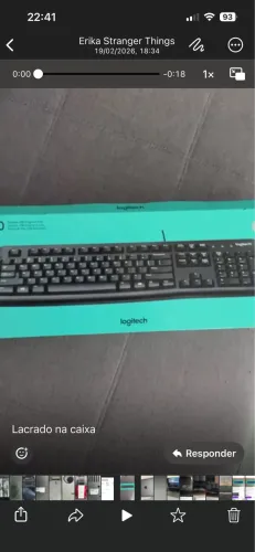 Teclado logitech