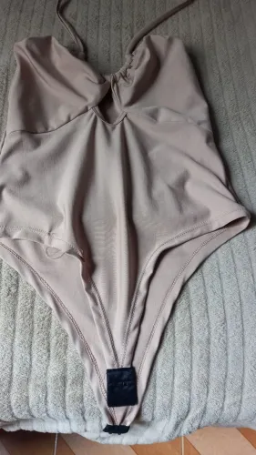 body bege tamanho único