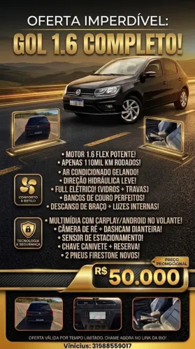 Volkswagen Gol Geração VII MSI 1.6 8V Flex Mec. 4P 2021