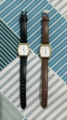 ACEITO OFERTAS para sair logo!!!2 relógios Doluck (marrom e preto)