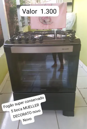 Fogao 5 bocas