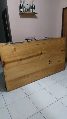 Balcão de Pinus industrial