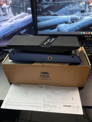 Pedal de Volume e Expressão FlipVol Sonicake