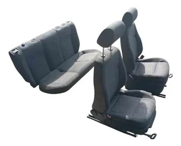 Kit Jogo Banco Vw Polo 2003 2007 Preto