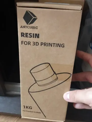 RESINA ANYCUBIC 3D UV BLACK 1Kg
