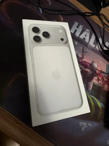 iPhone 17 Pro Max Silver 256 novo lacrado 