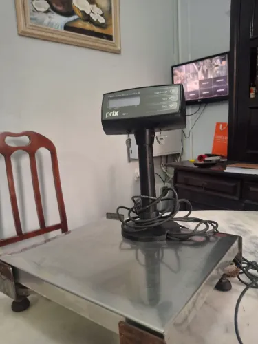Balança Checkout Prix com lacre