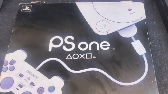 Caixa e manual PS 1 PS one