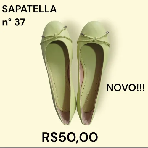 Sapatilha Sapatella Nova número 37 Nova
