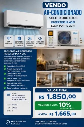Ar condicionado Inverter