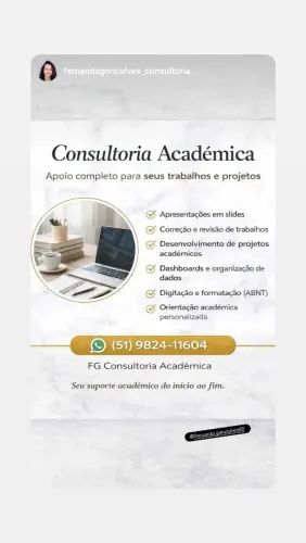 Consultoria acadêmica 