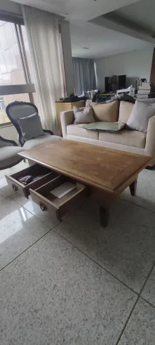 Mesa de centro madeira de demolição
