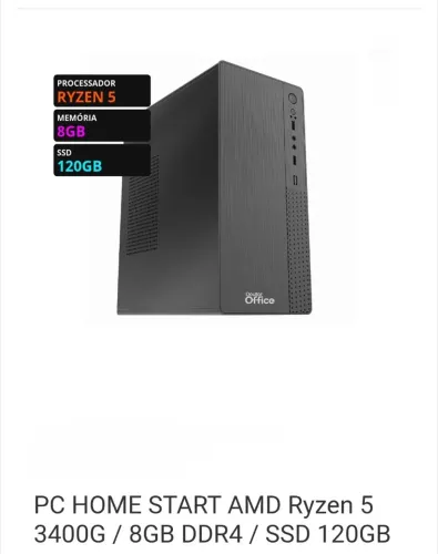 Computador Ryzen 5 3400g