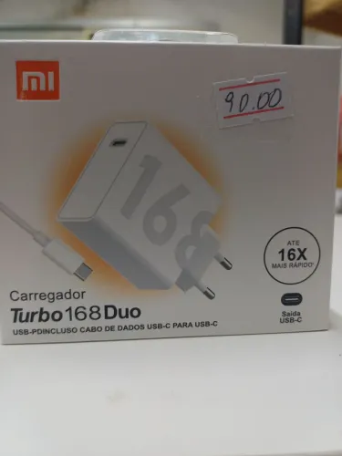 Carregador Turbo Xiomi 168 Duo