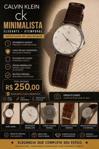CALVIN KLEIN - MINIMALISTA