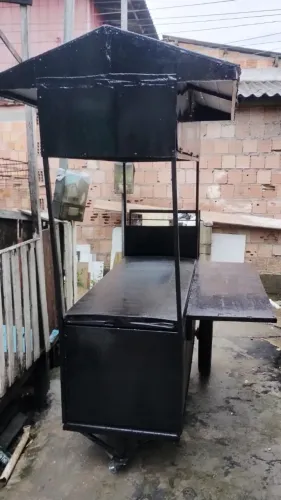 Carrinho de Vendas de Churrasco Completo
