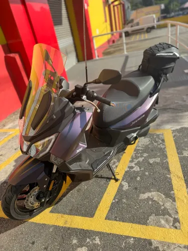 Vendo Dafra Joyride 2025 - Praticamente Zero KM + R$ 3.000 em Acessórios