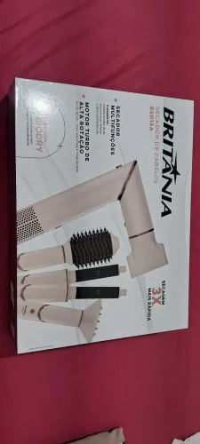 Kit Britania BSD15A, secador 3 em 1