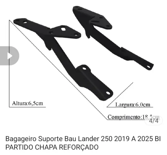 Suporte para Bau Lander